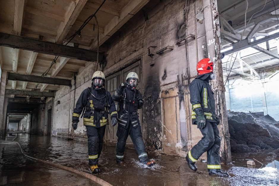 Gesinti gaisrą Alytuje padėjo ir kursantai – buvo labai gera praktika