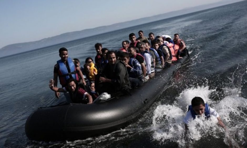 Graikija prie Lesbo salos evakavo 48 migrantus