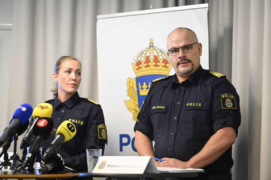 Policija: Stokholmą apėmė su gaujomis susijusių sprogdinimų ir šaudymų banga