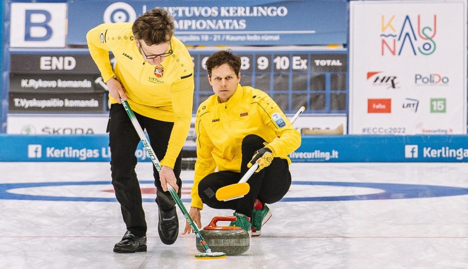 Lietuvos akmenslydžio čempionate – T. Vyskupaičio komandos triumfas pratęsime 