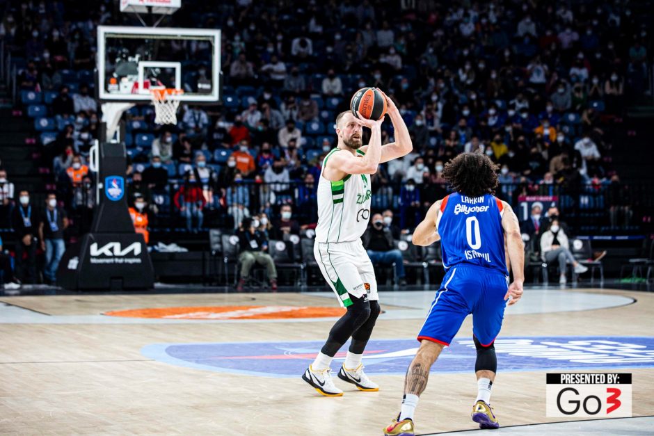 Be pergalių: „Žalgiris“ beviltiškai pralaimėjo Eurolygos čempionams