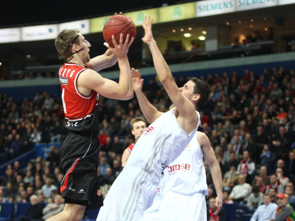 Lenkijos krepšinio lygos rungtynėse D.Dulkys pelnė 16, Š.Vasiliauskas - 9 taškus