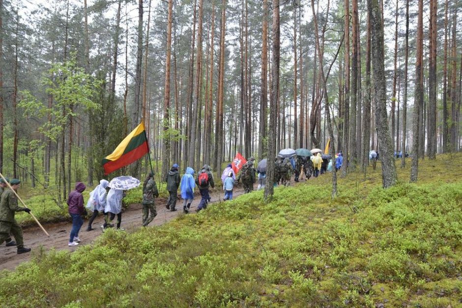 Dzūkijoje – Lietuvos partizanų pagerbimo žygis