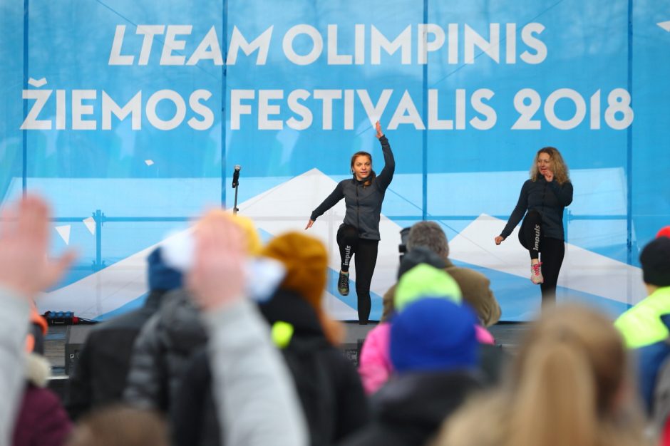 Jonavoje praūžė penktasis „LTeam olimpinis žiemos festivalis“