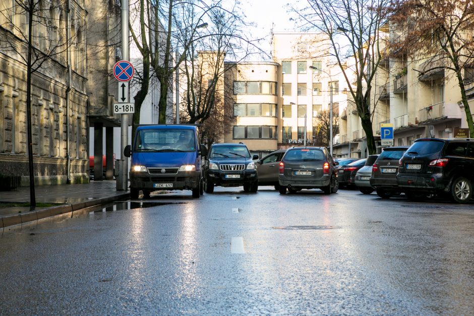 Perspėjimas vairuotojams: venkite J. Gruodžio gatvės 