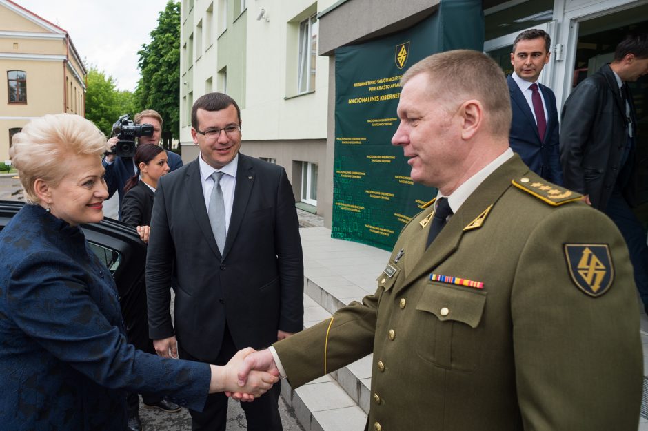 Slovėnijos prezidentas domėjosi Lietuvos kibernetinio saugumo sistema