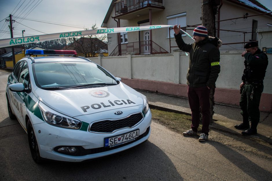 Slovakijoje kartu su drauge nušautas žinomas žurnalistas