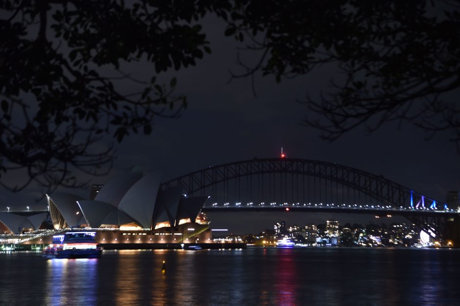 „Žemės valanda“: užtemo Sidnėjaus šviesos