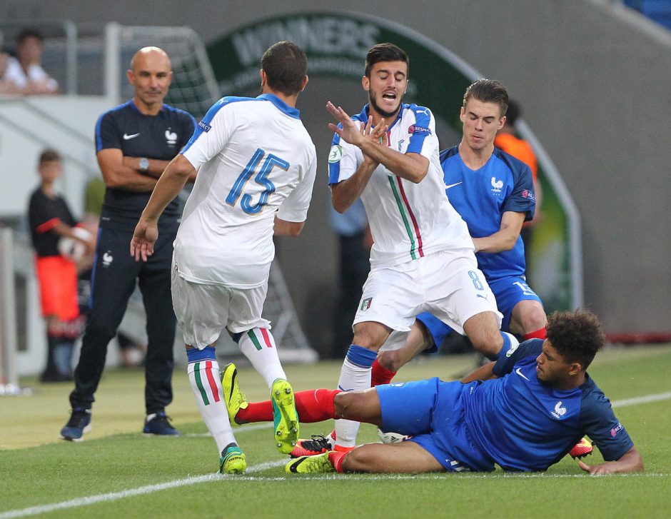 Prancūzai trečią kartą triumfavo Europos 19-mečių futbolo pirmenybėse