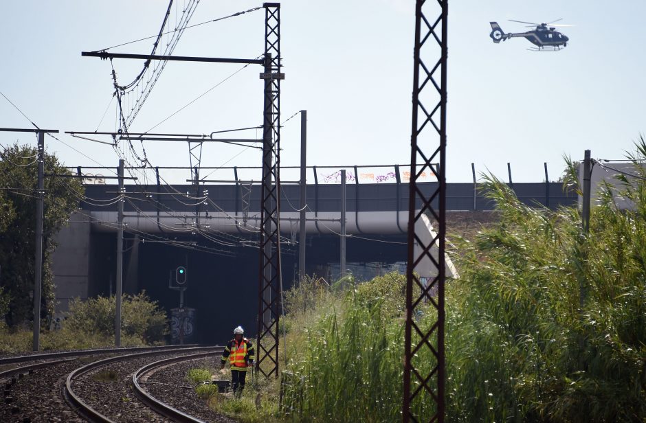 Pietų Prancūzijoje per traukinio avariją sužaloti 8 žmonės