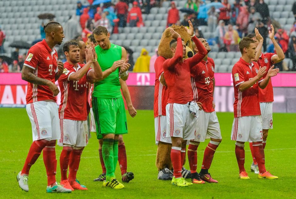 Miuncheno „Bayern“ atgavo Vokietijos futbolo čempionato lyderio poziciją