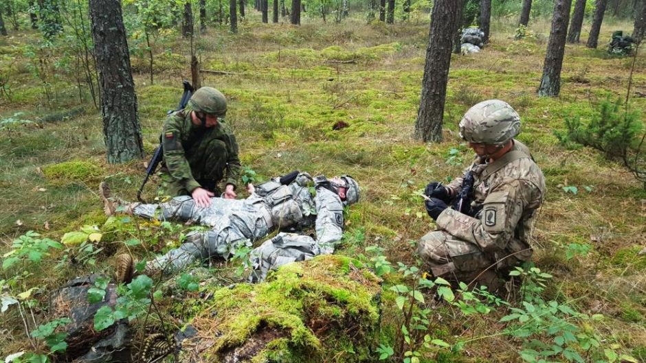 „Geriausio kovos inžinieriaus varžybos“ – JAV ir Lietuvos kariams