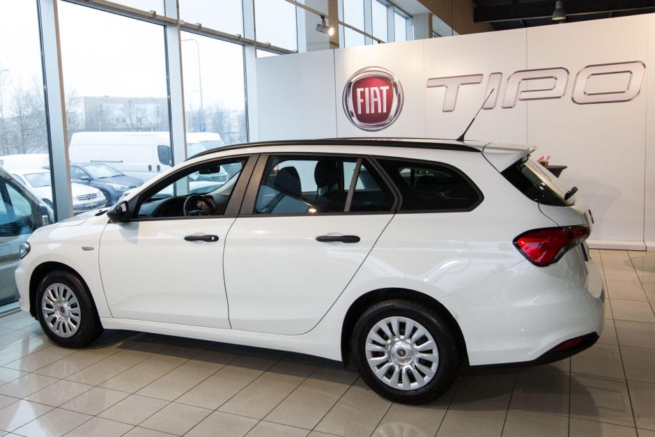 Lietuvoje pristatytos dvi naujos „Fiat Tipo“ versijos