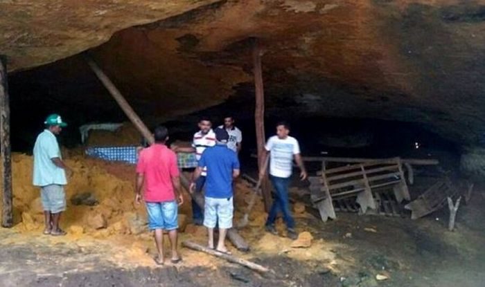 Brazilijoje apeigų metu įgriuvo grota: žuvo maldininkas