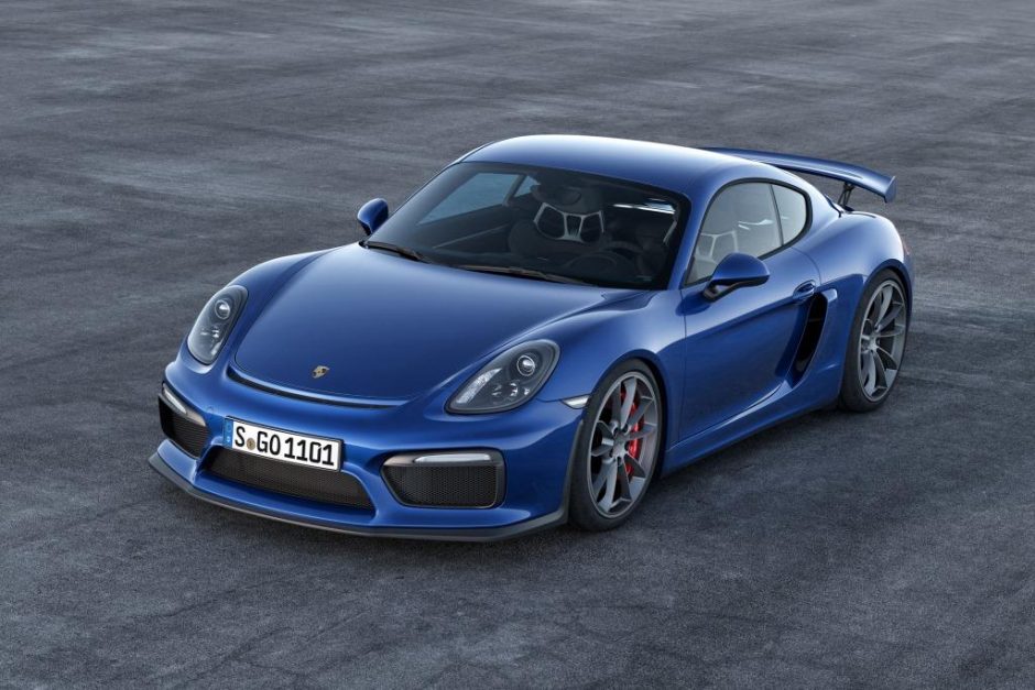 „Porsche“ premjera – sportinių modelių etalonas „Cayman GT4“