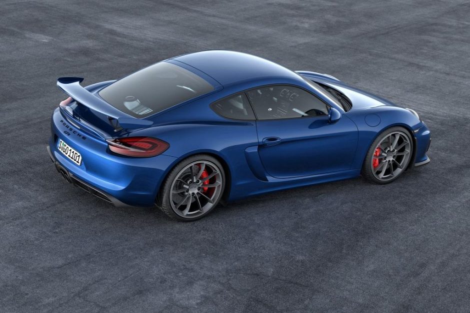 „Porsche“ premjera – sportinių modelių etalonas „Cayman GT4“