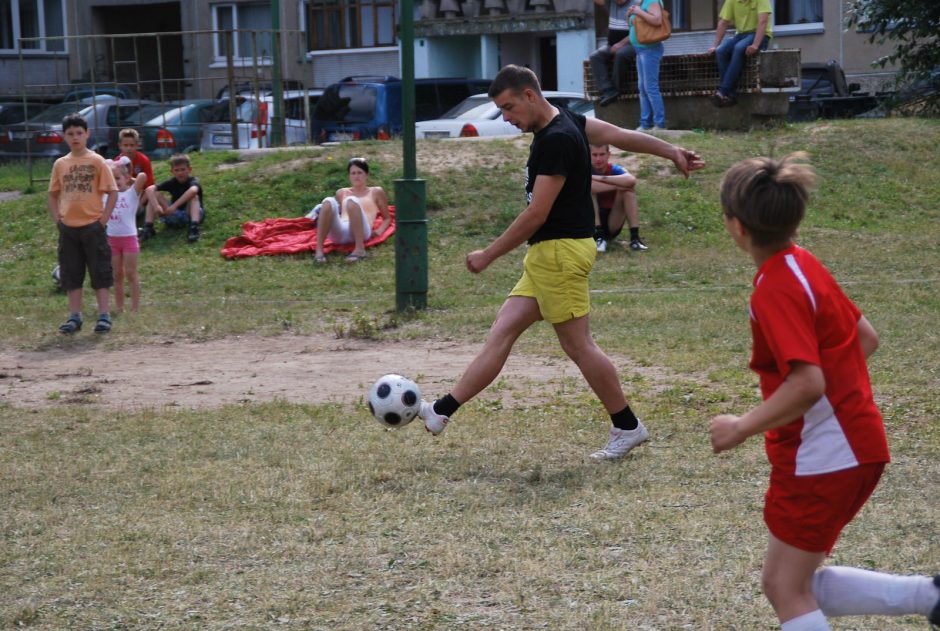 Politiko M.Žilio rūpestis – atnaujinti sporto ir žaidimų aikšteles