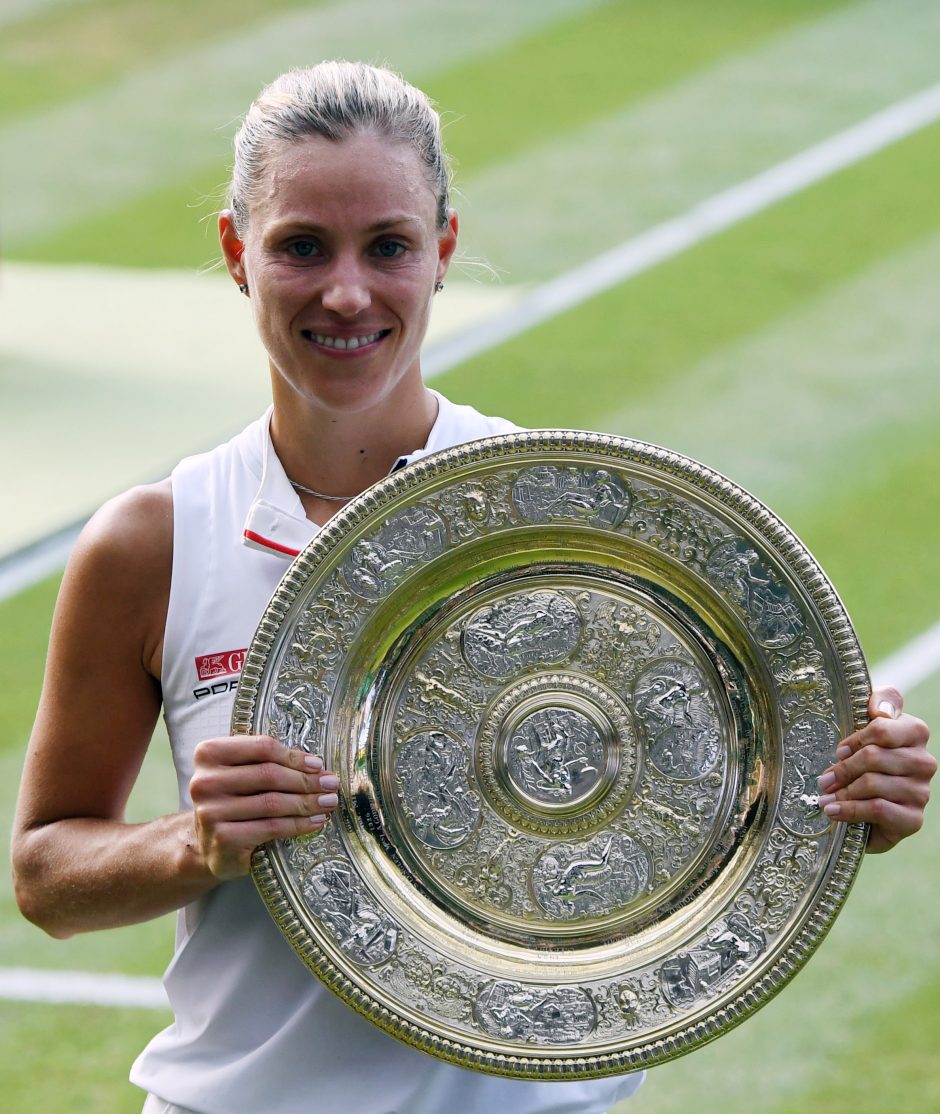 Vimbldono turnyre triumfavo vokietė A. Kerber