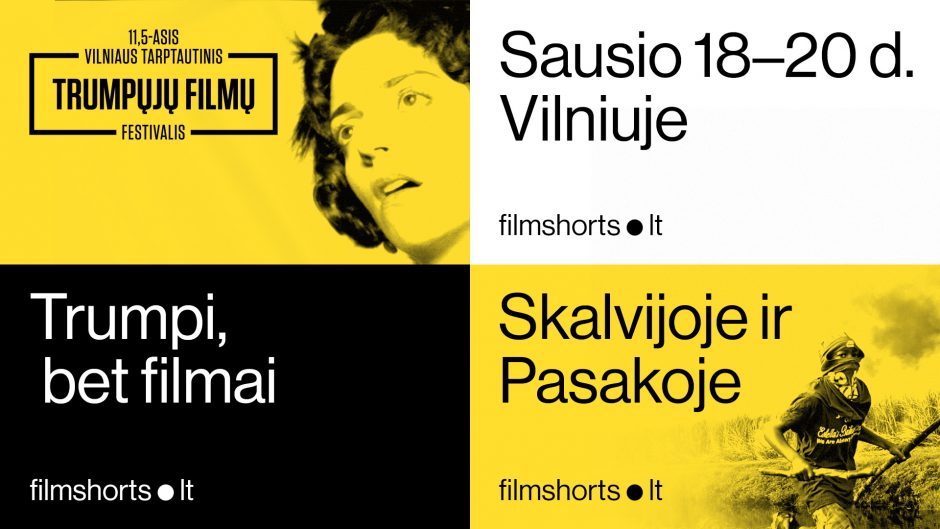 Tarptautinis trumpųjų filmų festivalis atskleidžia filmų programą