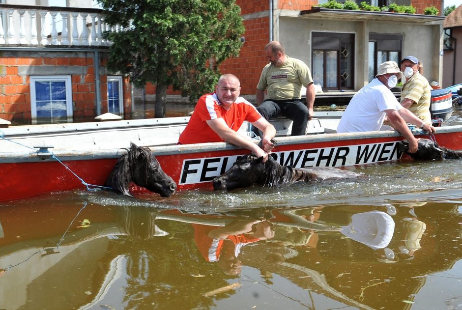 Lietuvių gelbėtojus Balkanuose pasitiko šiurpūs vaizdai