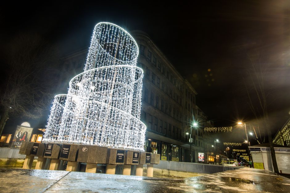 Kaunas pradeda ruoštis Kalėdoms