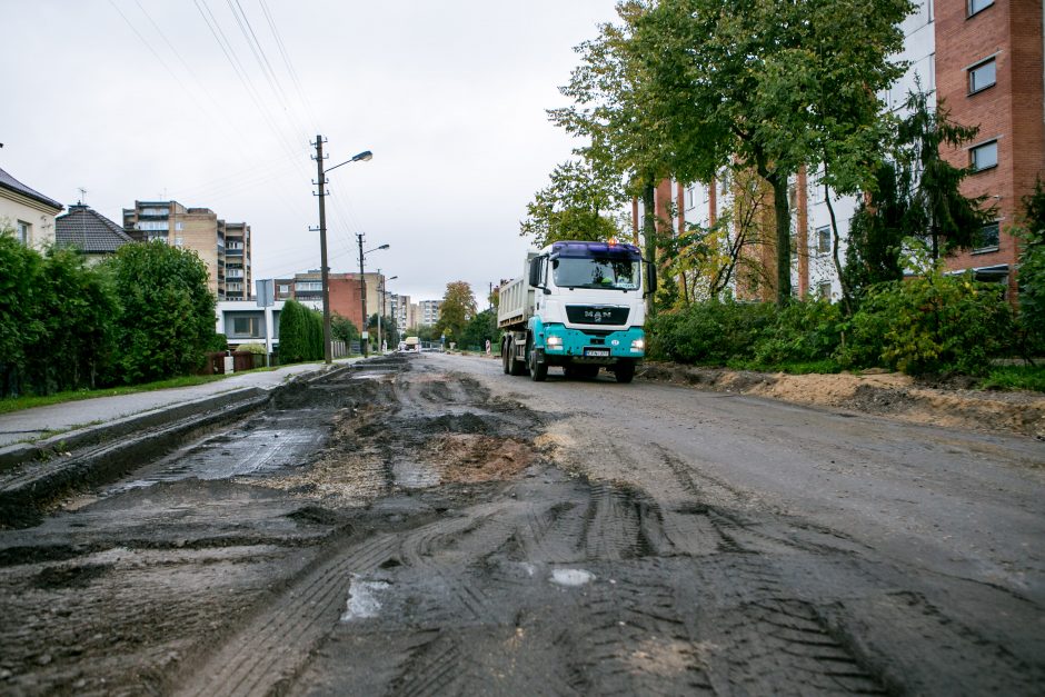 Kas apsunkina Prancūzų gatvės remontą?