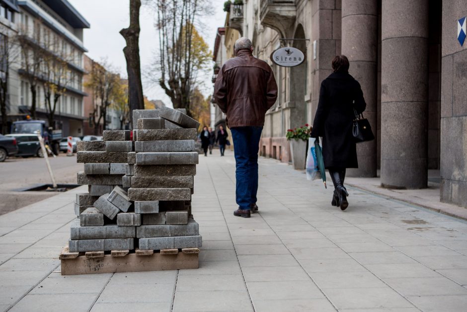 Centrinės gatvės išraustos: kada baigsis remontas?