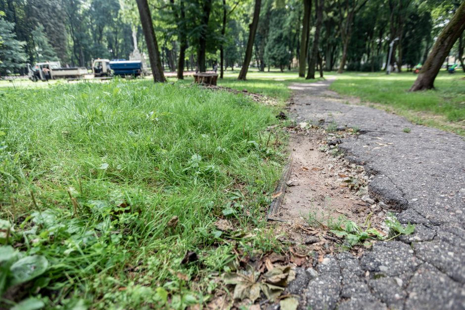 Kaune nesibaigia parkų tvarkymo vajus – ateina ir Ramybės parko eilė