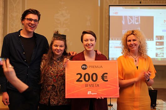 Įteiktos renginio „Pin diena: kultūros maratonas „Kablys“ premijos