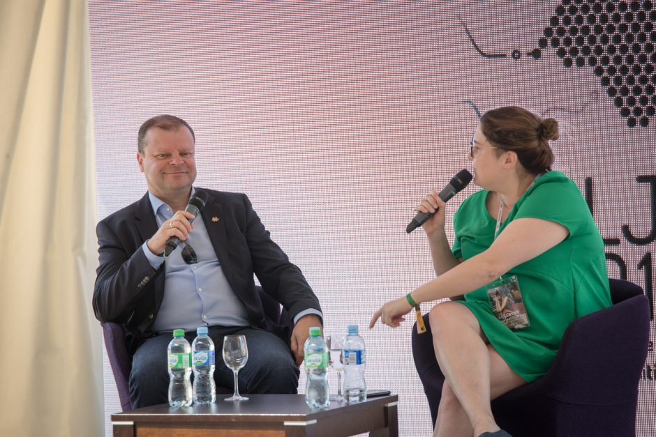 S. Skvernelis: didžiuokimės kur esame, ką turime ir ką pasiekėme