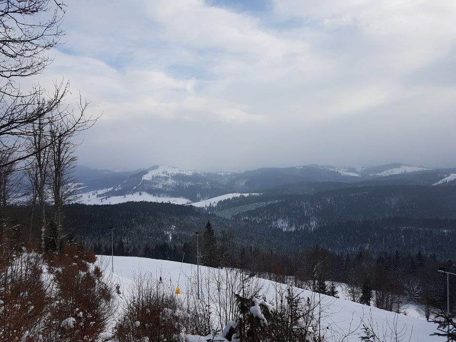 Karpatai vilioja, bet gąsdina eilės pasienyje