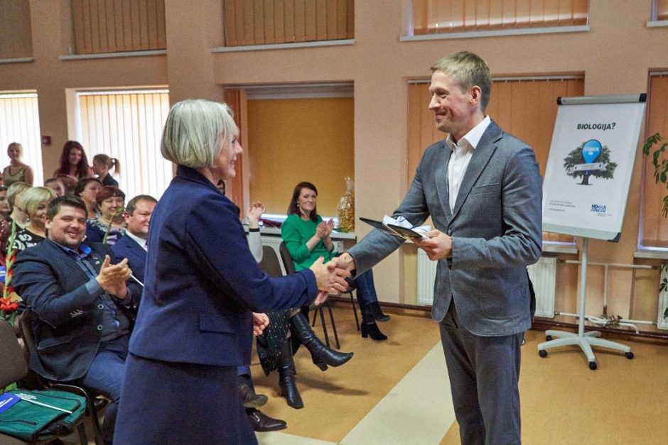 Gimnazistams išmaniąją klasę „uždirbo“ jų mokytojai