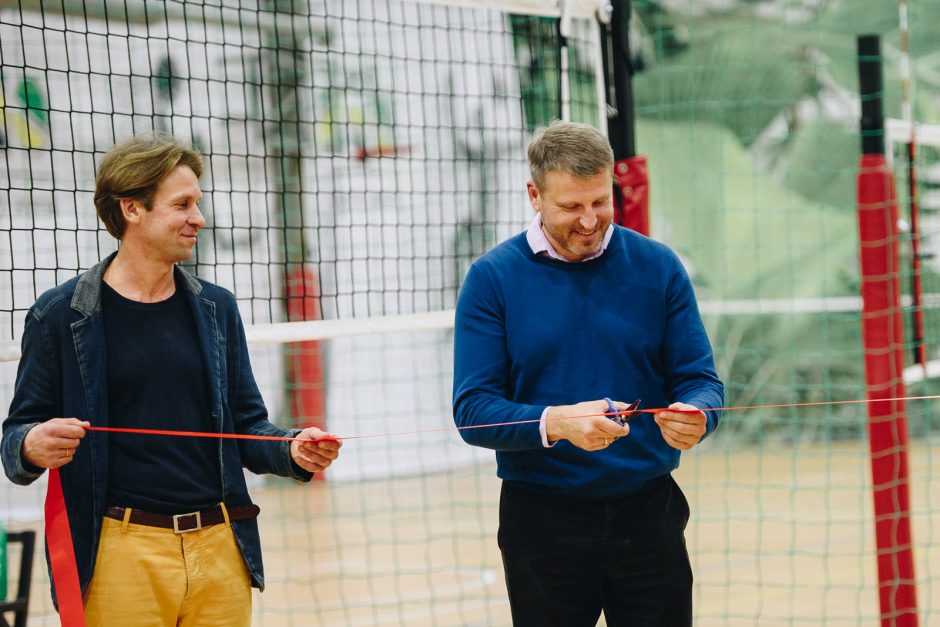 Naujoje sporto erdvėje jėgas išbandė ir būrys žvaigždžių