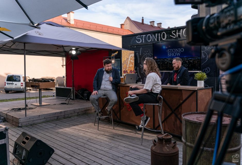 „Kauno dienos“ portale startuoja „Stonio Show“: stebėkite pirmąją pokalbių laidą 