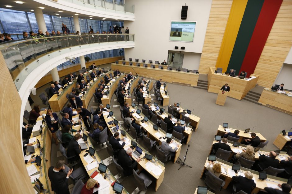 Seimas patvirtino 2018 metų biudžetą