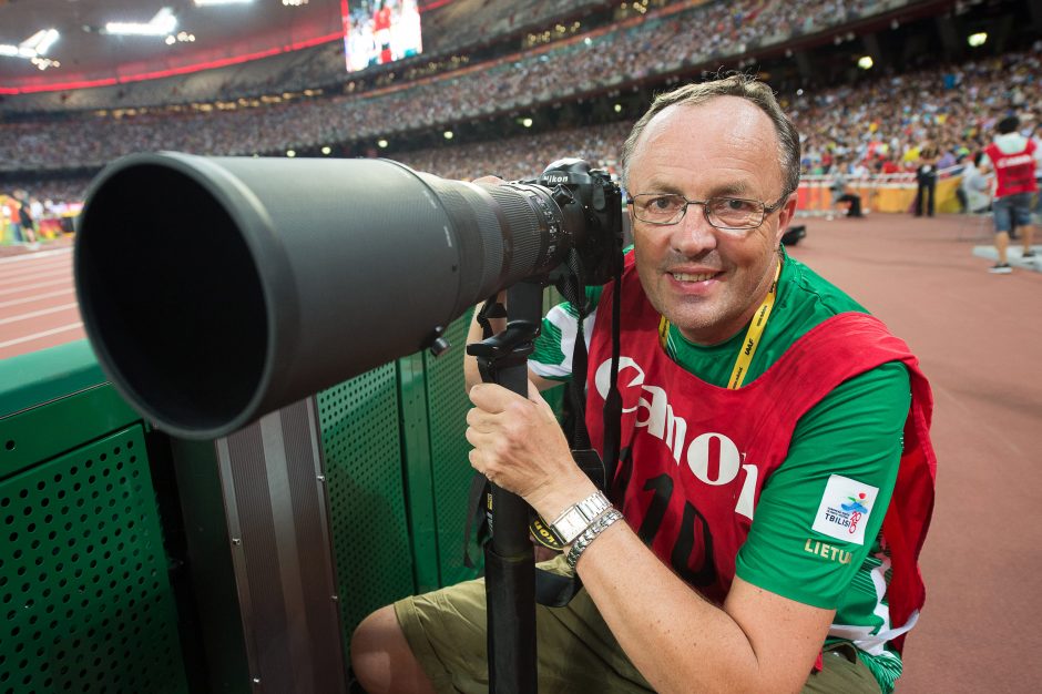 Fotografo A. Pliadžio kadruose – Lietuvos sporto grandų karjera