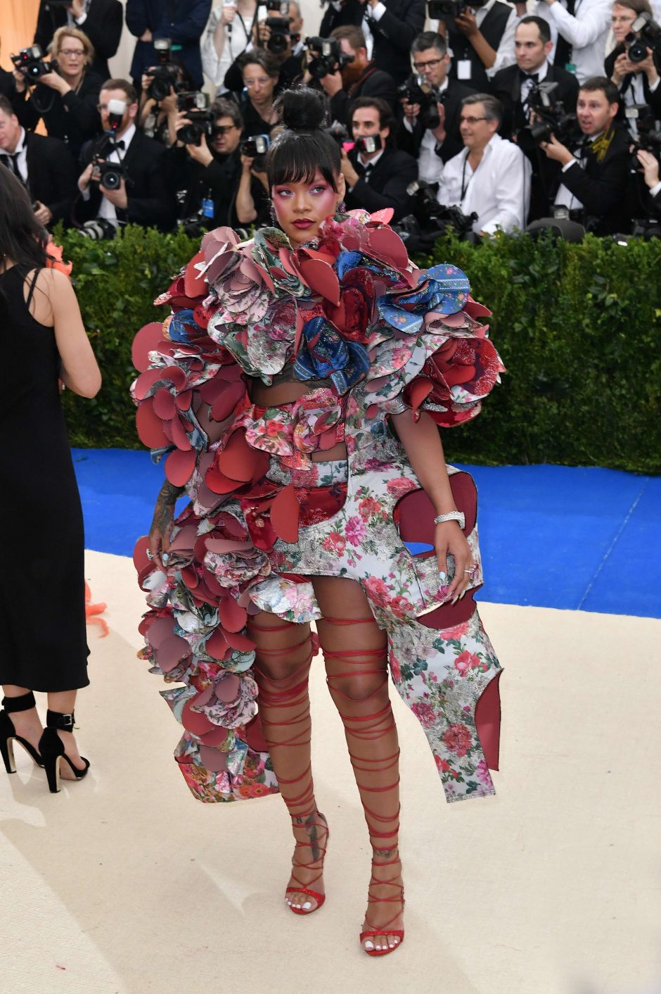 Metų pokylyje ir vėl sužibėjo Rihanna
