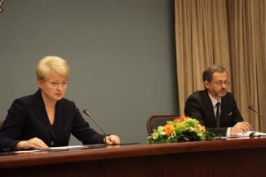 D.Grybauskaitė: dėl darbo tenka atsisakyti asmeninio gyvenimo (papildyta)