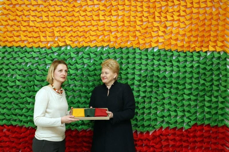 Lietuvos trispalvė – sostinės Žaislų muziejui