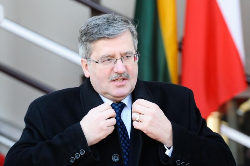 B.Komorowskis: šiandien Lietuva ir Lenkija eina ta pačia kryptimi