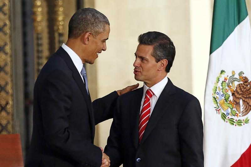 B. Obama - už bendradarbiavimą su Meksika dėl prekybos ir narkotikų