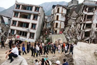 Žemės drebėjimas Kinijoje nusinešė 617 gyvybių
