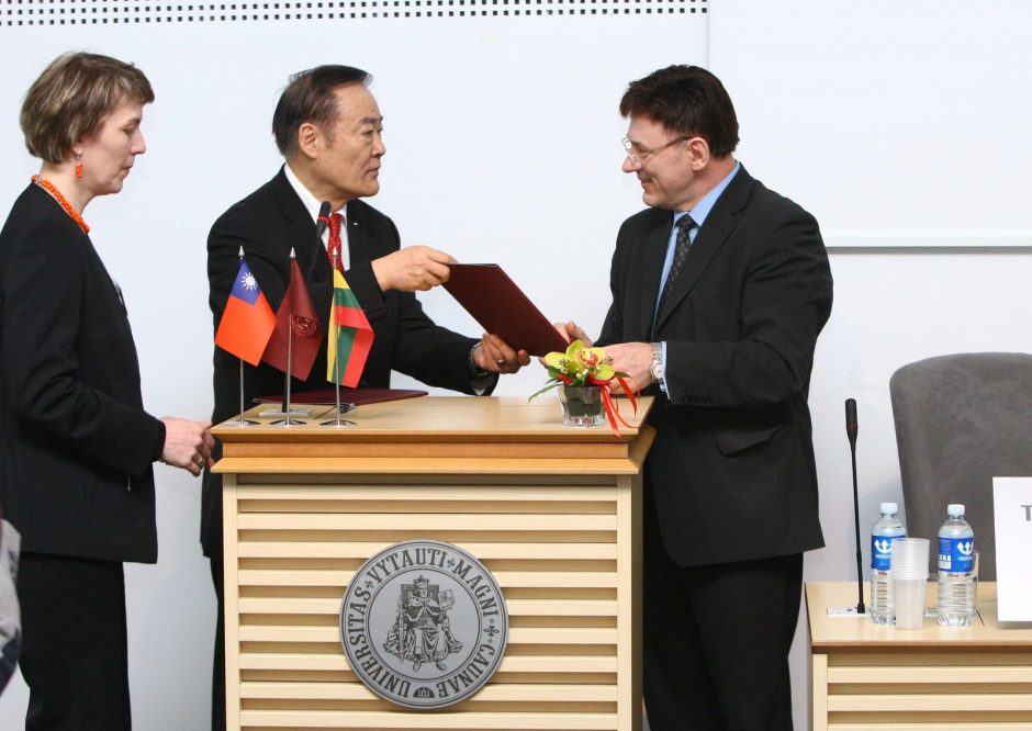 VDU atidarytas Taivano centras – pirmas Rytų Europoje 