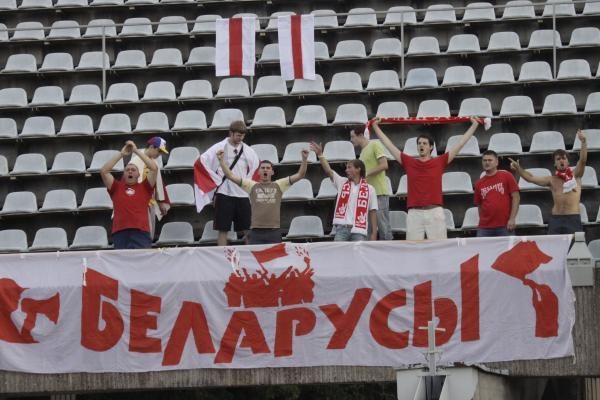 Lietuviams teko pripažinti Baltarusijos futbolininkų pranašumą