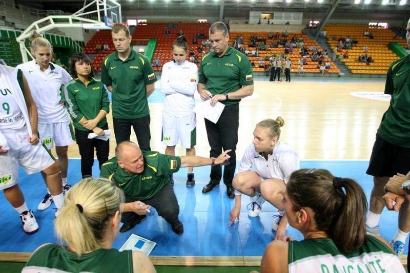 Lietuvos moterų krepšinio rinktinė nugalėjo slovakes 78:64