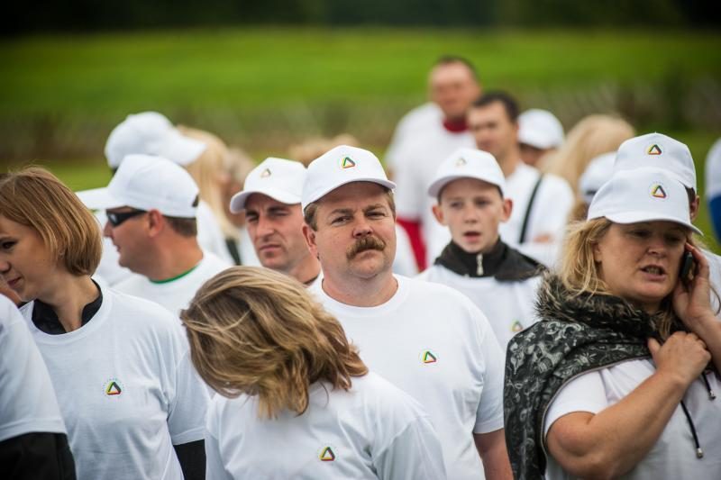 Lietuvos žmonių partija surengė pirmąjį sąskrydį 