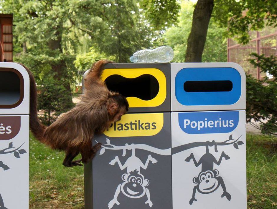 Lietuvos zoologijos sodas skatina rūšiuoti atliekas