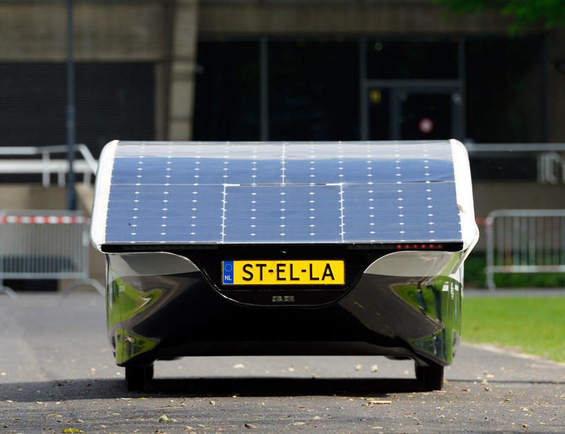 „Stella“ automobilis saulės „išsiurbia“ daugiau nei jam reikia