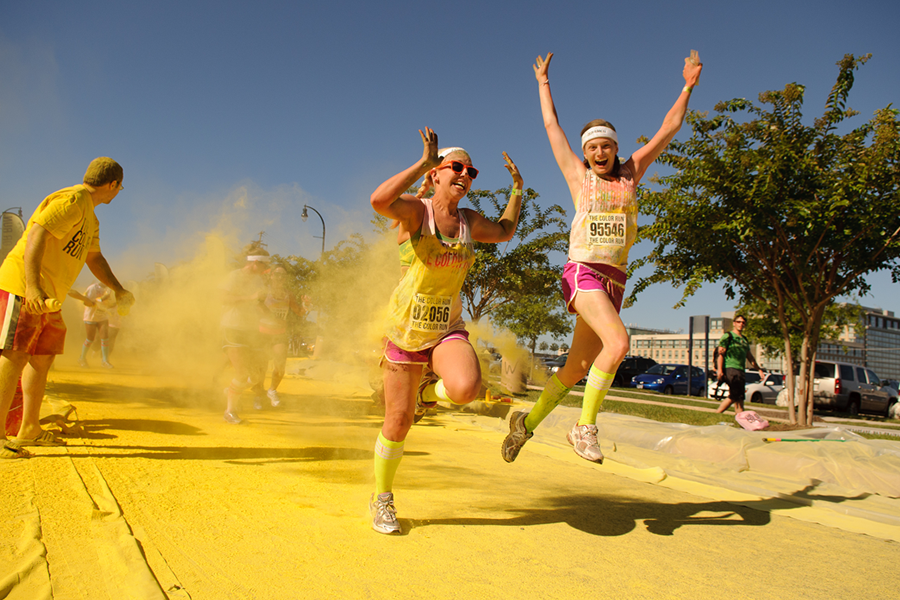 Vasaros pabaigoje sostinėje – „The Color Run“