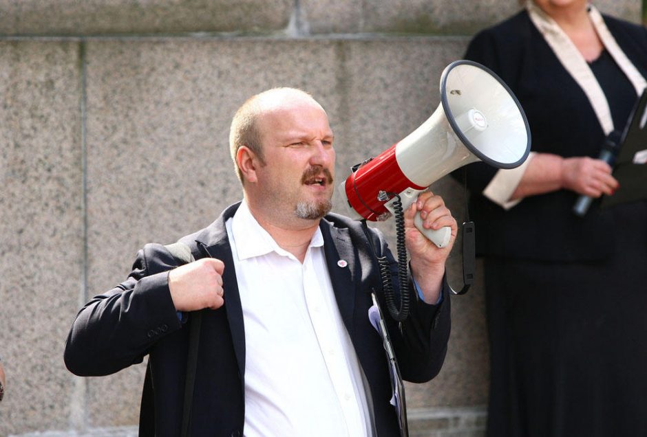 Kaune aidėjo protestai dėl žemės pardavimo užsieniečiams